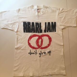 Pearl Jam Vintage 1992 Shirt Size Lg Don’t Give Up Eddie Vedder 90’s Grunge