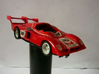 Vintage Scalextric Alpine Renualt 2000 Turbo Red Ref:4053 Exinmex Exin Mexico
