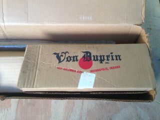 in Opened Box Vintage NOS Von Duprin Brass Model 88 Panic Bar Exit Device 3