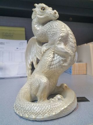 Windstone Editions Pearl White - Grand Emperor Dragon - Extremely Rare