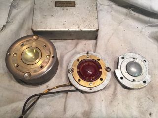 Vintage 50’s NBC/ RCA HF Horns & Drivers for Western Electric Speaker system 7