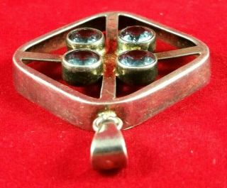 Kultaseppa Salovaara Finland Sterling Silver Pendant Vintage Ky Necklace Finnish 4