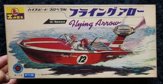 Propeller Boat Flying Arrow 1966 Vintage Ls Model Kit