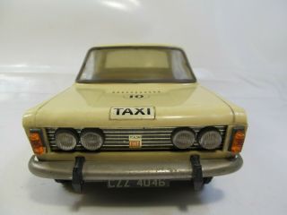 RARE VINTAGE POLAND PRL PLASTIC FRICTION TOY CAR POLSKI FIAT 125P PALART WROCLAW 3