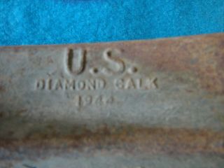 U.  S.  Army 1944 Diamond Calk trench pick ax 3