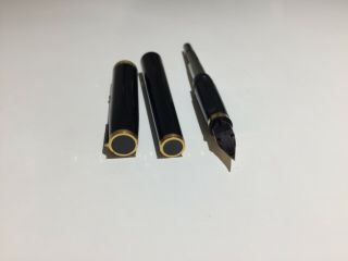 Vintage Parker Premier Black Lacquer Fountain Pen 3