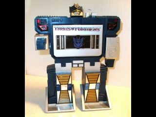Vintage G1 1985 Hasbro Bradley Durham Transformers Soundwave Cassette Player