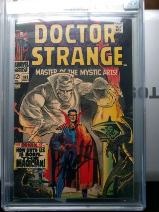 Doctor Strange 169,  Cgc Ss 7.  5,  Signed By Stan Lee,  Huge Key 1st Issue,  Rare