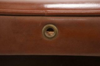 Vintage Hammond Organ Piano Wood Bench Padded Leather B2 B3 C3 C2 A100 35187 12