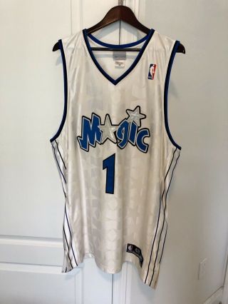 Vintage REEBOK Authentic TRACY MCGRADY 1 Orlando Magic Stars Jersey 48 2