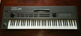 Vintage Roland Jx - 10 76 Key Polyphonic Synthesizer Jx Keyboard Jx10