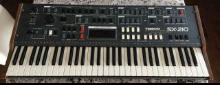 Teisco Sx - 210 Vintage Analog Polyphonic Synthesizer Rare