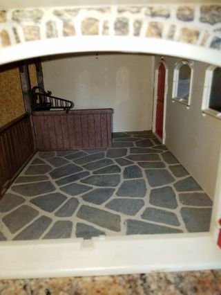 Vintage Rare Lundby Sweden Dollhouse Stockholm Stable Basement Ext W/ Cover 1:16 11