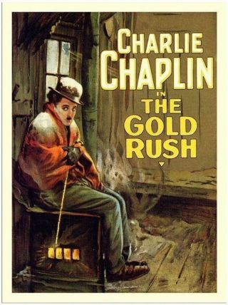 Movie 16mm The Gold Rush Feature Vintage 1925 Film Adventure Charlie Chaplin