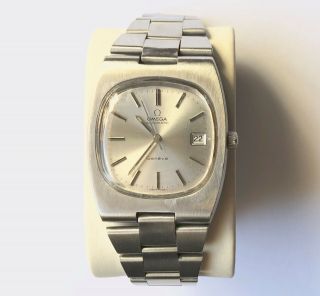 Rare Vintage Omega Geneve Automatic Swiss Made Mens Wrist Watch