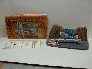 Evel Knievel Sky Cycle X - 2 1/24 Scale Model Kit By Addar 1974 Built/rare/vintage