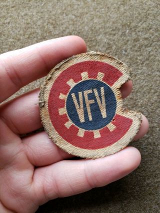 Wwii Us Vfv Victory Farm Volunteers Patch
