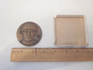 World War 2 Ww2 Russian Military Medal Medallion Bronze Victory Soldier Antique