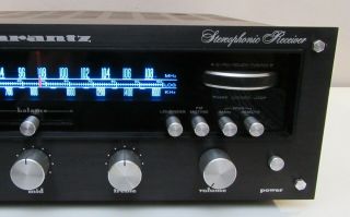 MARANTZ 2220B RARE BLACK FACE STEREO RECEIVER PERFECT SERVICED LED UPGRADE 4