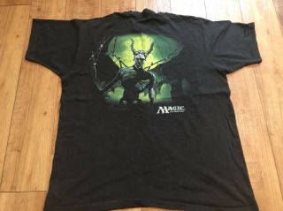 1996 Magic The Gathering The Wretched Demon Creature Mtg Tee Shirt Vtg Size Xxl