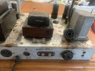 Vintage Tube Amp Parts 101a From A 155b Magnavox