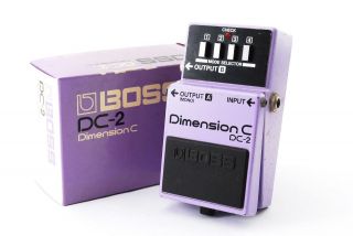 Boss Dc - 2 Dimension C Vintage Chorus [excellent,  ] Effects In Japan