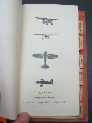 1937 British Air Ministry Publication - Silhouettes of French Aircraft 5