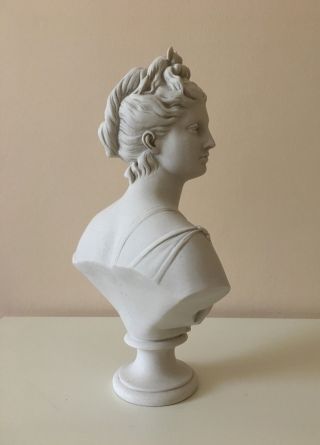 Diana Bust Statue - Goddess of Hunting (34cm/13.  4 