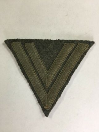 Wwii German Wehrmacht Army Obergefreiter Sleeve Rank Chevron Insignia