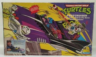 Vintage Rare Teenage Mutant Ninja Turtles Footcruiser Tmnt Playmates 1989