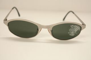 Vintage Vuarnet Sunglasses Silver Metal Frame 063 Px3000 Nwt