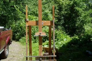 Anco Bilt Easel,  vintage studio floor easel circa 1950 2