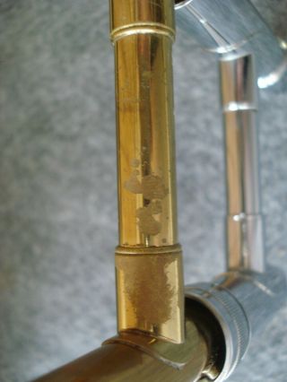 Vintage Bundy Trombone w/ Hard Shell Bundy Case - Selmer Vincent Bach Model 7