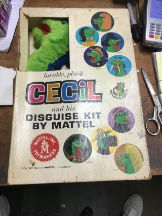 Cecil And His Dusguise Kit By Mattel Toy/ Doll 1950