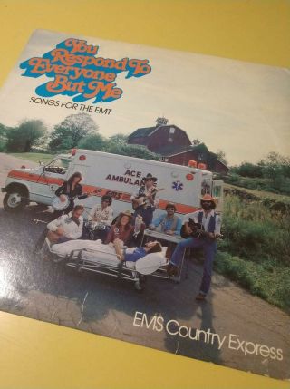 Ems Country Express You Respond To Everyone But Me Vinyl Album Record Vtg 1981