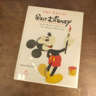 Vintage The Art Of Walt Disney 1973 Christopher Finch Rare Book Mickey Mouse