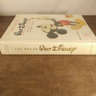 VINTAGE THE ART OF WALT DISNEY 1973 CHRISTOPHER FINCH RARE BOOK MICKEY MOUSE 3