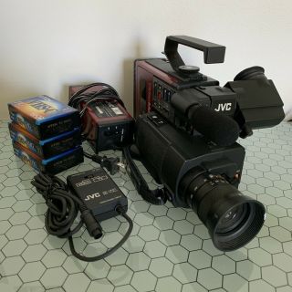 Jvc Gr - C1u Vintage Vhs - C Camera (&) As Seen In Back To The Future