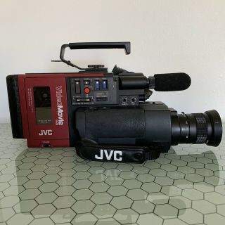 JVC GR - C1U Vintage VHS - C Camera (&) As Seen In Back To The Future 2