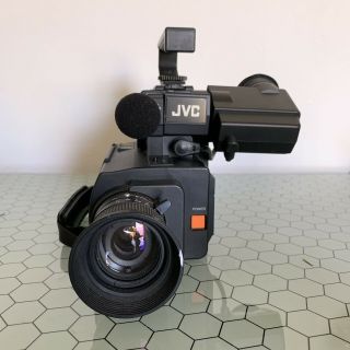 JVC GR - C1U Vintage VHS - C Camera (&) As Seen In Back To The Future 4