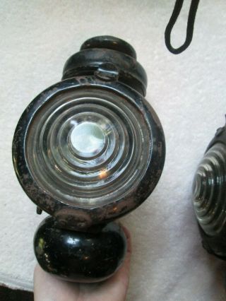 Rare Vintage FORD Model 540 kerosene head light or lamp Jno.  W.  Brown Co 540 2