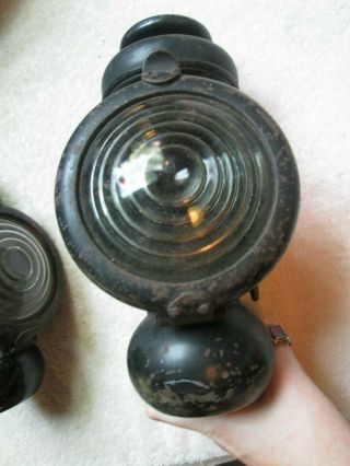 Rare Vintage FORD Model 540 kerosene head light or lamp Jno.  W.  Brown Co 540 3