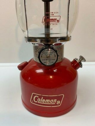 VINTAGE 1978 Coleman 200A lantern,  all 2