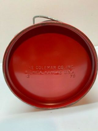 VINTAGE 1978 Coleman 200A lantern,  all 6
