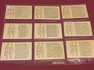 HISTORICAL EVENTS T70 24 Standard Card Set and the EXTREMELY RARE TRI - FOLD 5