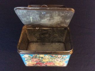 VINTAGE CIRCA 1900 RUSSIAN IMPERIAL ANTIQUES TIN TEA BOX WISSOTZKY RUSSIA EMPIRE 7