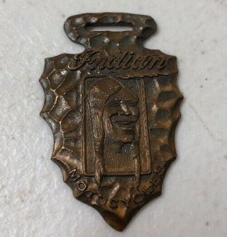 Vintage Indian Motorcycles Watch Fob