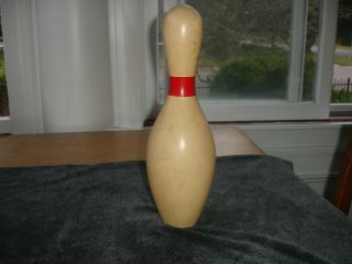 Vintage ABC Regulation Empire Ten Pin,  Wooden Bowling Pin,  Rochester,  NY 2