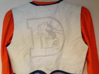 Authentic Vintage Nfl Cheerleader Uniform Denver Broncos