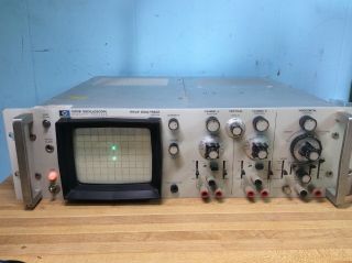 Vintage Hewlett Packard Hp 1200b Oscilloscope 100 μv Dual Trace 500khz